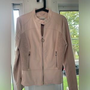 GUESS pink leather jacket